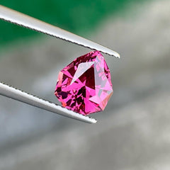 Hot Pink Genuine Garnet Gemstone