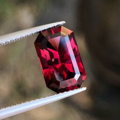 Hot Red Garnet Gemstone