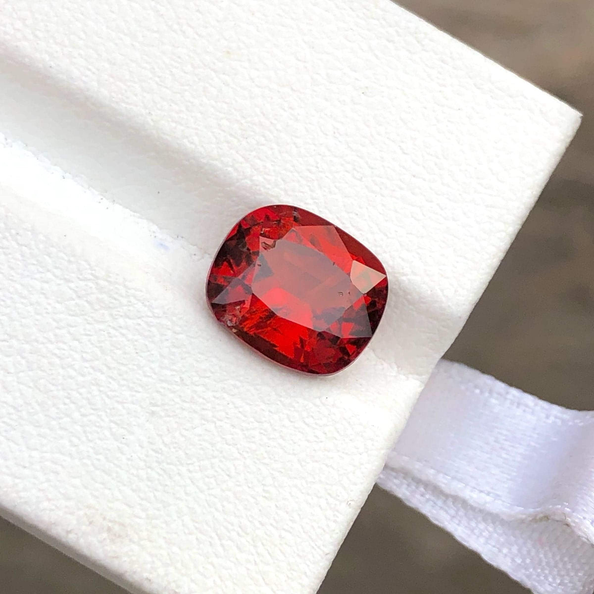 Hot Red Raspberry Rhodolite Garnet Gemstones