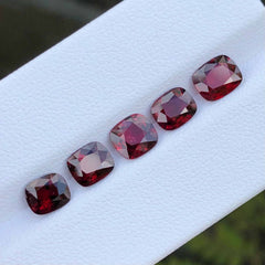 Hot Red Spinel Gemstones Lot