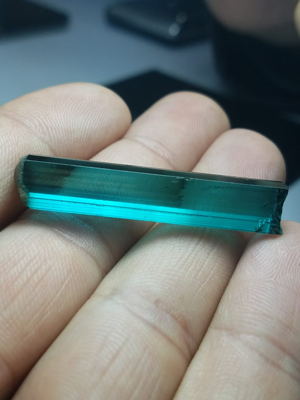 Beautiful Facet Rough Indicolite Tourmaline Out of the mines of Kunar, Afghanistan