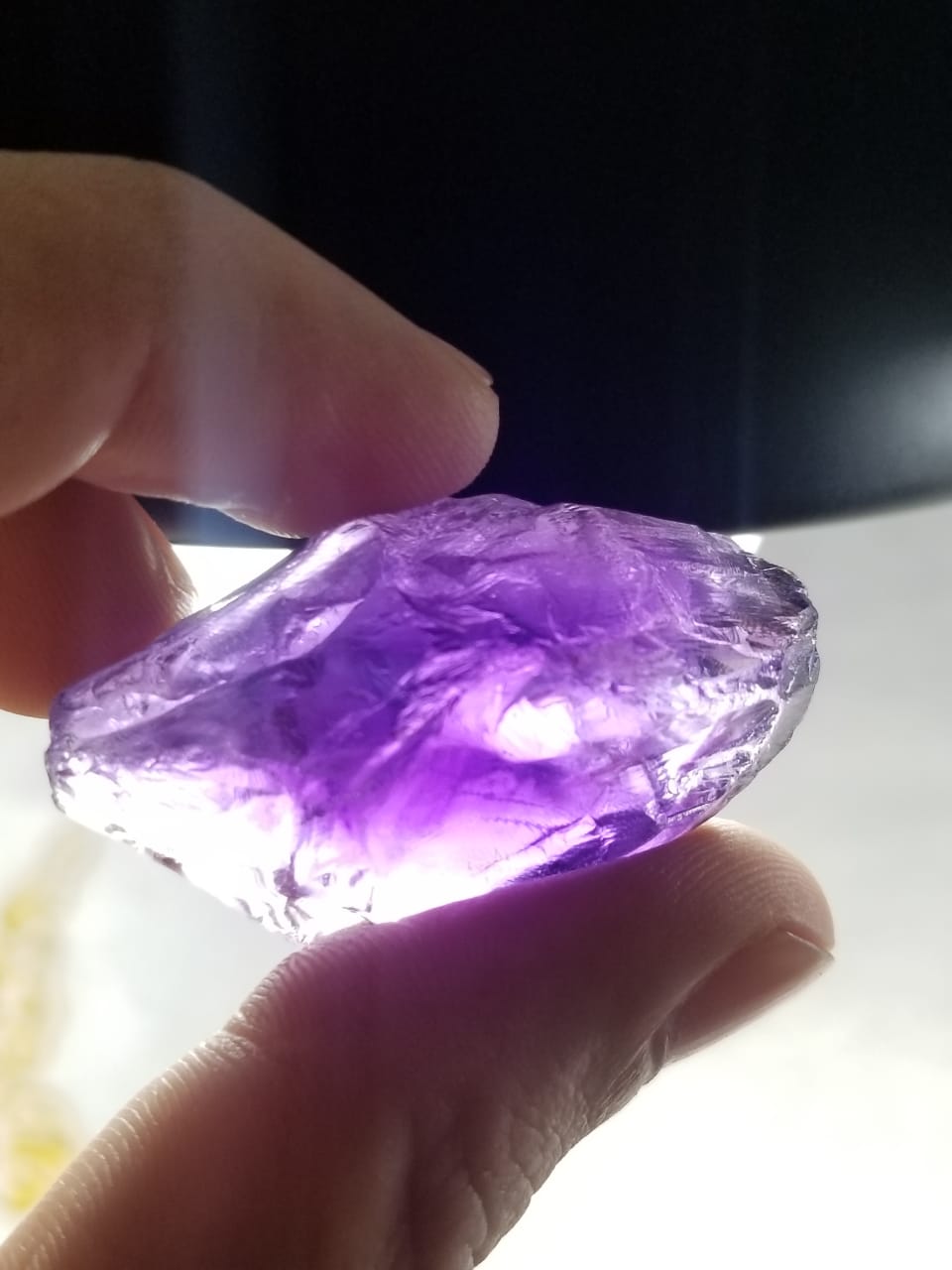 2 Beautiful pieces of Facet Rough Amethyst