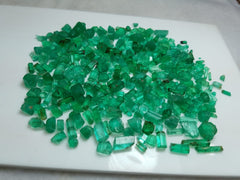 Facet Grade Rough Emeralds Lot available for sale