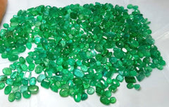 Beautiful Faceted Cut Emerald Gemstones