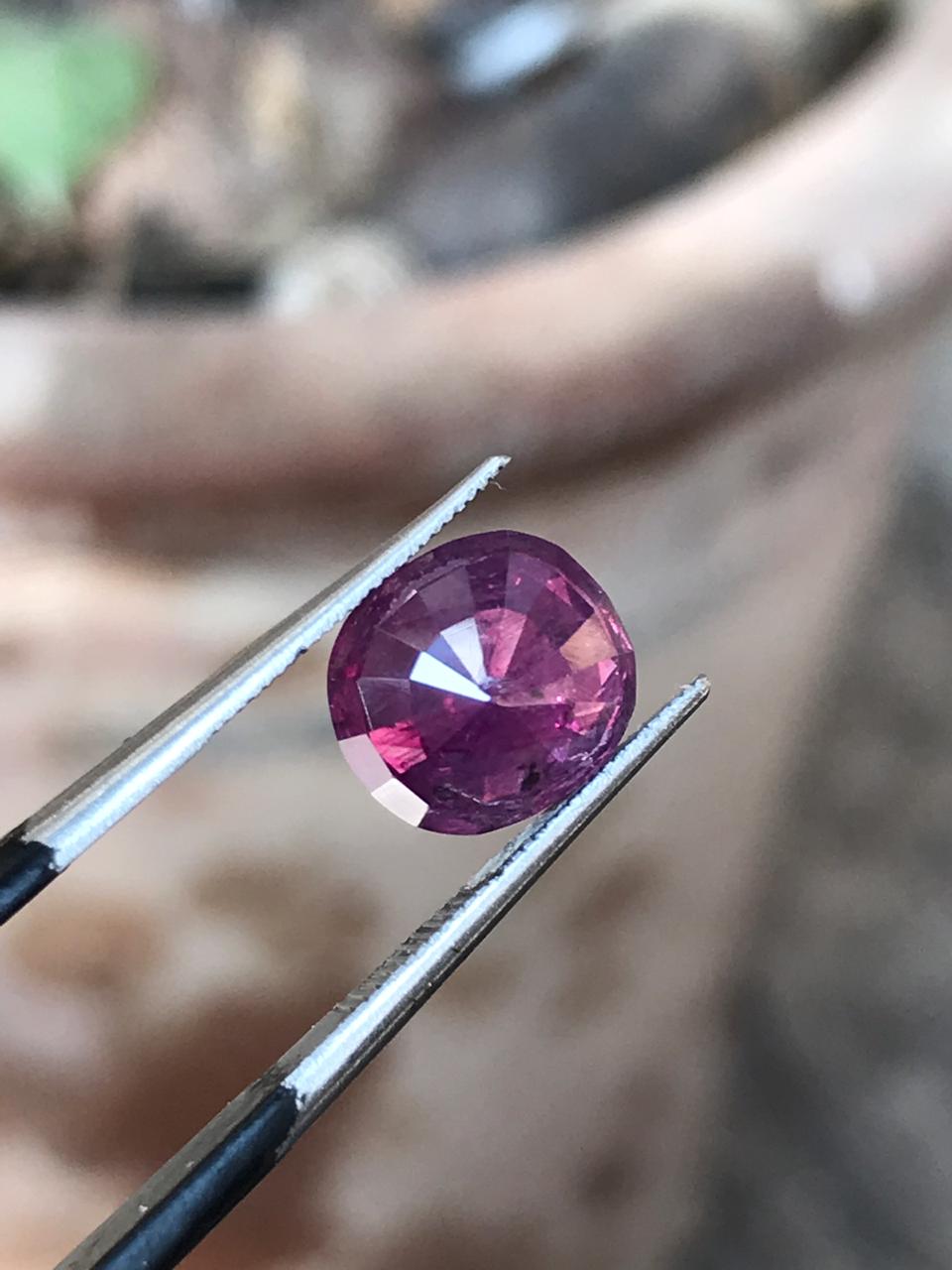 Beautiful Faceted Ruby for sale