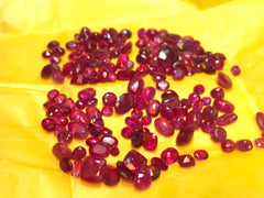 Beautiful Lot of Faceted Ruby for sale