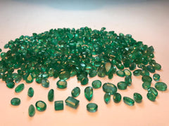 Beautiful Faceted Natural Emerald from Zambia