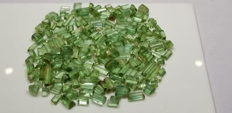 Facet Grade Rough Mint Green Tourmaline Available for Sale