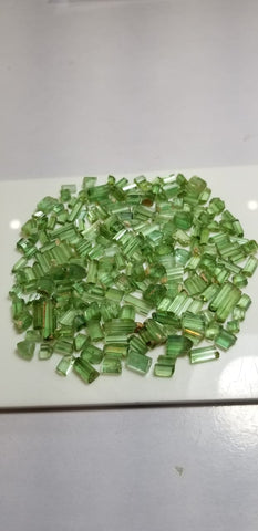 Facet Grade Rough Mint Green Tourmaline Available for Sale