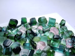 Beautiful and Big Lot of Different Colors of Facet Rough Tourmaline