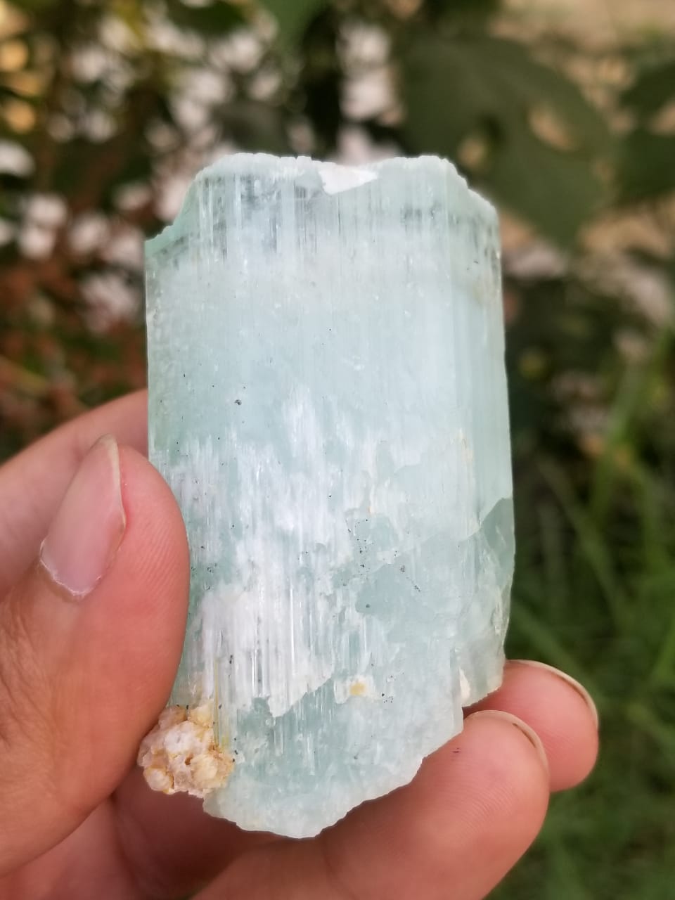 Aquamarine crystal from Pakistan available for sale