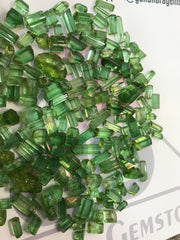 Amazing and Blended Facet Grade Green Tourmaline