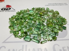 Amazing and Blended Facet Grade Green Tourmaline