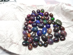 Natural Black Opal (Rich Quality of Full Fires)