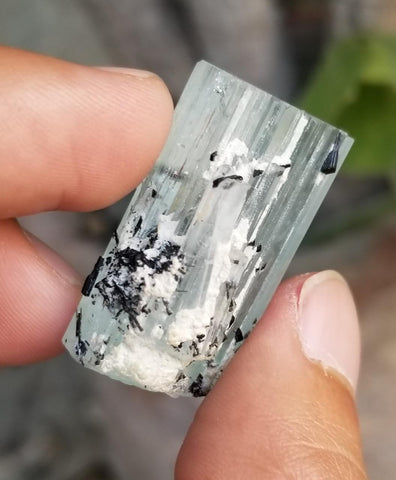 Aquamarine crystals lot from Pakistan available for sale