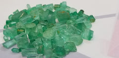 Buy Facet Grade Rough Emeralds Lot available for sale