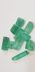 Buy Facet Grade Rough Emeralds Lot available for sale