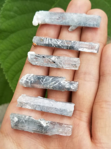 Schrol included unique aquamarine crystals lot available for sale