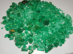 Facet Grade Rough Emeralds Lot available for sale