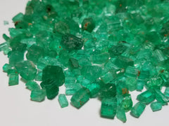 Buy Facet Grade Rough Emeralds Lot available for sale