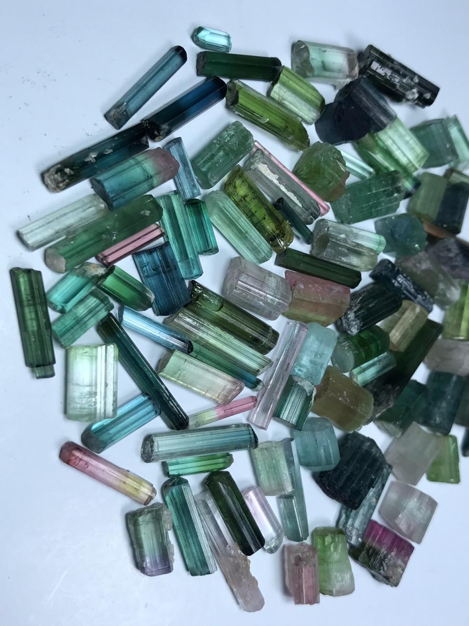 Beautiful Tourmaline Crystals Out of the Mines of Kunar