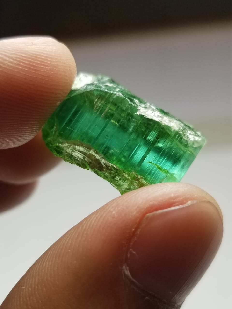 Sweet chunk of Facet Rough Tourmaline for sale