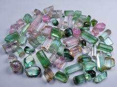 Big Lustrous Bicolor, Pink and Green Tourmaline