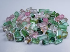 Big Lustrous Bicolor, Pink and Green Tourmaline