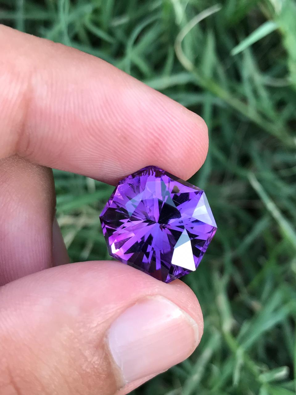 Sweet Color Faceted Amethyst available for sale