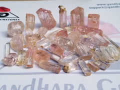 Fabulous Facet Rough pink & imperial Topaz