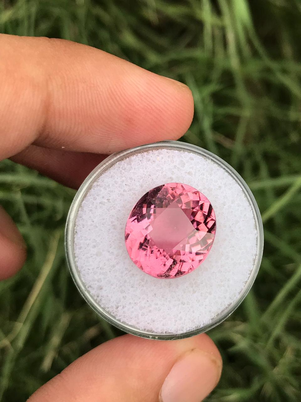 Sweet Color Faceted pink Tourmaline for sale