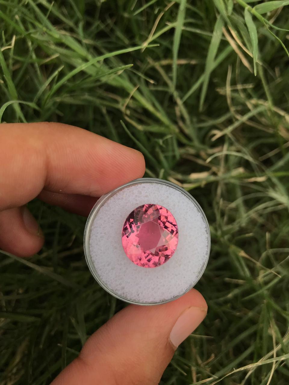 Sweet Color Faceted pink Tourmaline for sale