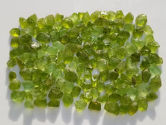 Peridot Facet Rough Peridot available, have good clarity and color