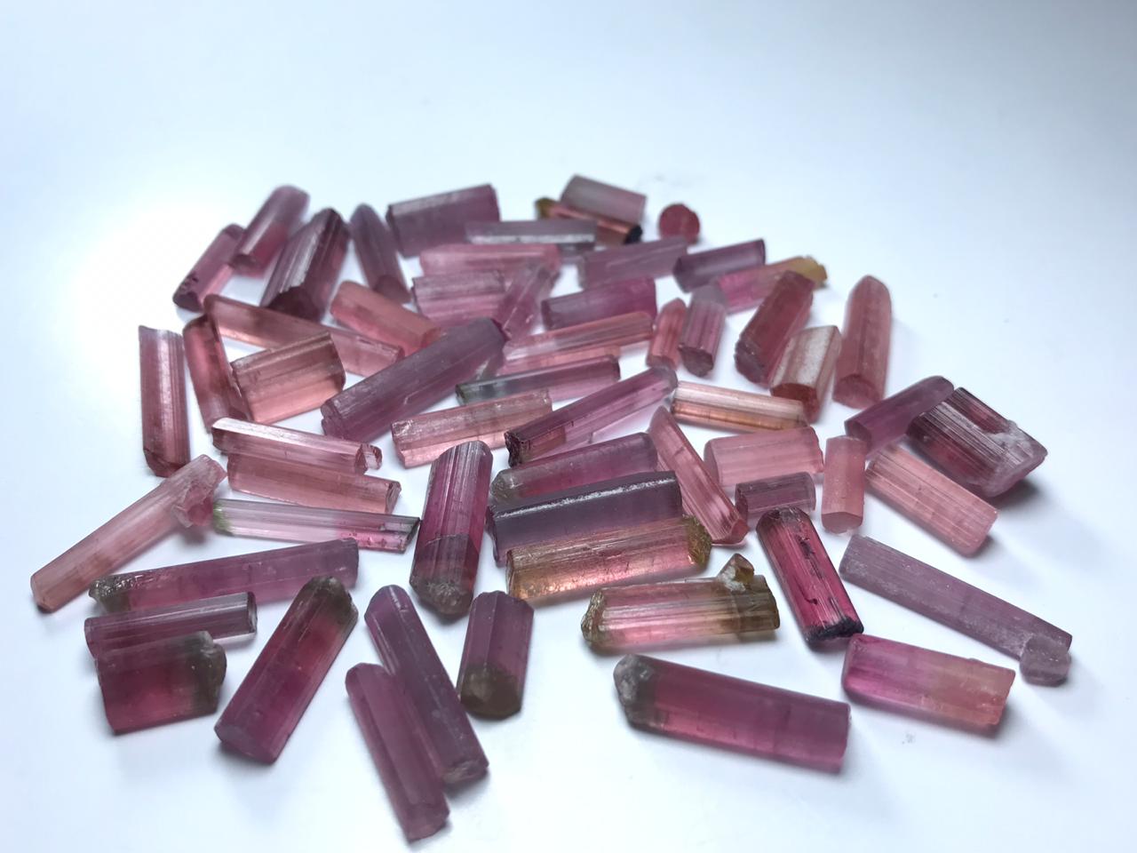 Beautiful Color Tourmaline crystals lot from Afghanistan