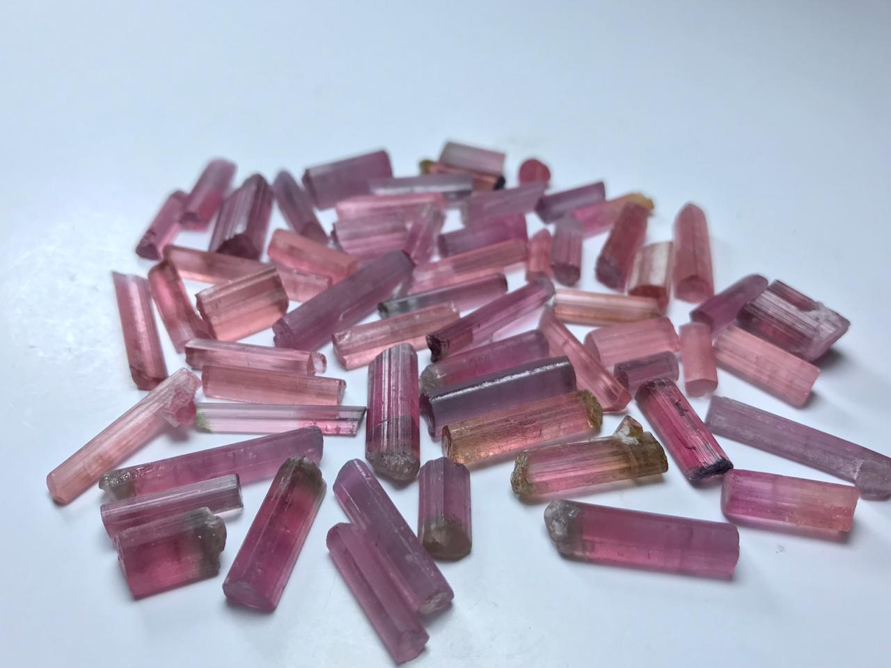 Beautiful Color Tourmaline crystals lot from Afghanistan