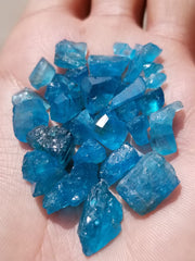 Apatite Facet Grade Rough lot