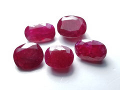 Ruby Faceted lot available for sale