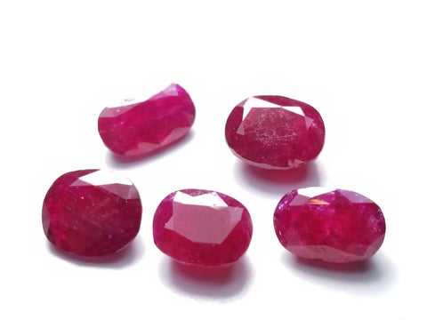 Ruby Faceted lot available for sale