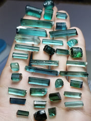 Buy Blue Tourmaline Facet Rough lot