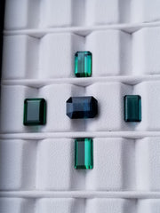 Green and blue Tourmaline lot available for sale