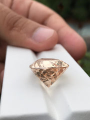 Gorgeous Morganite Color Faceted available for sale