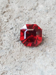 Faceted Rhodolite