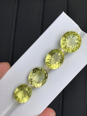 Beautiful Color Faceted Lemon Quartz for sale