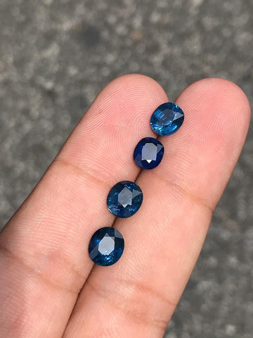 Beautiful Color Natural Sapphire Faceted lot available for sale