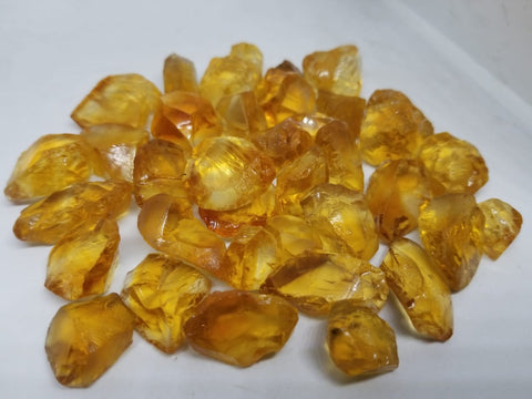 Rough Citrine for Faceting available for sale