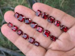 Cut Rhodolite Garnet for sale