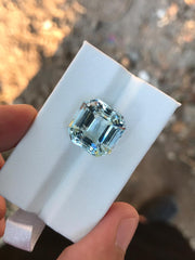 Faceted Aquamarine for sale