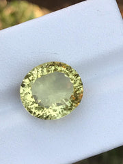 7.40 ct Faceted Lemon Quartz for sale