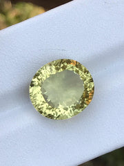 7.40 ct Faceted Lemon Quartz for sale