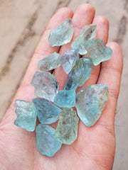 66 Grams Beautiful Color Facet Grade Rough Aquamarine